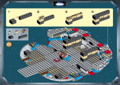 LEGO 7190 instructions page 25 – build guide