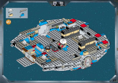 LEGO 7190 instructions page 37 – build guide