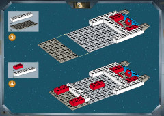 LEGO 7190 instructions page 4 – build guide