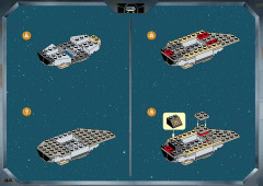 LEGO 7190 instructions page 44 – build guide