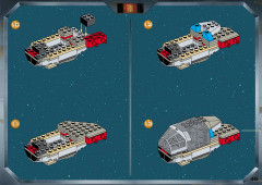 LEGO 7190 instructions page 45 – build guide