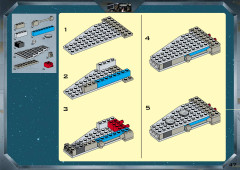 LEGO 7190 instructions page 47 – build guide
