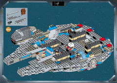 LEGO 7190 instructions page 51 – build guide