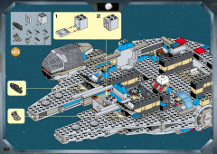 LEGO 7190 instructions page 52 – build guide