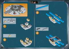 LEGO 7190 instructions page 54 – build guide