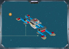 LEGO 7190 instructions page 57 – build guide