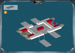 LEGO 7190 instructions page 6 – build guide