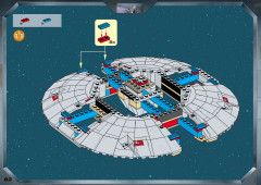 LEGO 7190 instructions page 62 – build guide