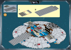 LEGO 7190 instructions page 65 – build guide