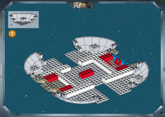 LEGO 7190 instructions page 7 – build guide