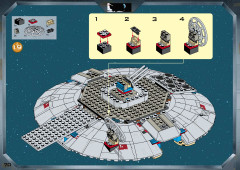 LEGO 7190 instructions page 70 – build guide