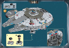 LEGO 7190 instructions page 72 – build guide