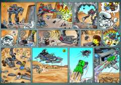 LEGO 7190 instructions page 74 – build guide