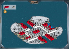 LEGO 7190 instructions page 8 – build guide