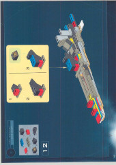 LEGO 7191 instructions page 10 – build guide