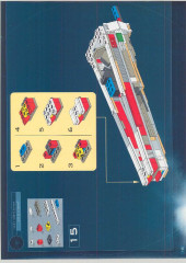 LEGO 7191 instructions page 18 – build guide