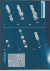 LEGO 7191 instructions page 54 – build guide