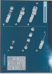 LEGO 7191 instructions page 70 – build guide