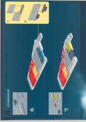 LEGO 7191 instructions page 84 – build guide