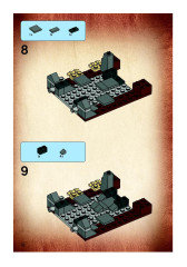 LEGO 7196 instructions page 10 – build guide