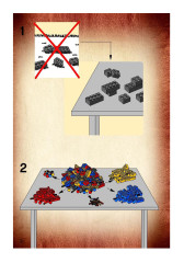 LEGO 7196 instructions page 2 – build guide