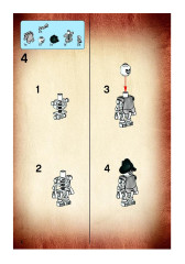 LEGO 7196 instructions page 4 – build guide