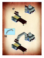 LEGO 7197 instructions page 17 – build guide