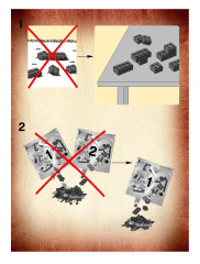 LEGO 7197 instructions page 2 – build guide