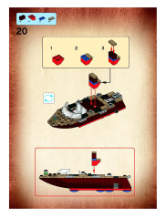 LEGO 7197 instructions page 33 – build guide