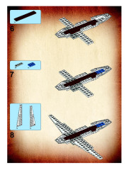 LEGO 7198 instructions page 6 – build guide