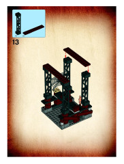 LEGO 7199 instructions page 13 – build guide