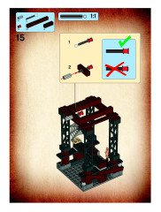 LEGO 7199 instructions page 15 – build guide