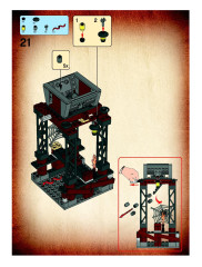 LEGO 7199 instructions page 21 – build guide