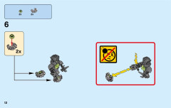 LEGO 72001 instructions page 12 – build guide