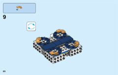 LEGO 72001 instructions page 20 – build guide