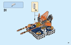 LEGO 72001 instructions page 37 – build guide