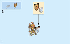 LEGO 72001 instructions page 4 – build guide