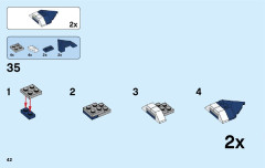 LEGO 72001 instructions page 42 – build guide