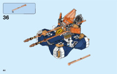LEGO 72001 instructions page 44 – build guide