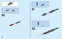 LEGO 72002 instructions page 22 – build guide
