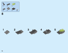 LEGO 72003 instructions page 74 – build guide