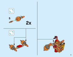 LEGO 72003 instructions page 9 – build guide