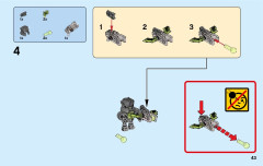 LEGO 72005 instructions page 43 – build guide