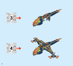 LEGO 72005 instructions page 2 – build guide