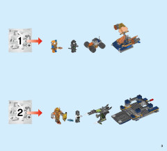 LEGO 72006 instructions page 3 – build guide