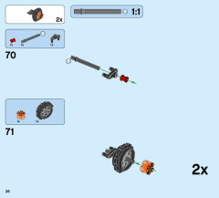 LEGO 72006 instructions page 36 – build guide