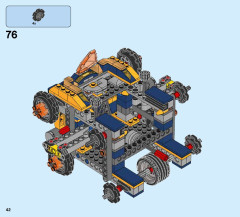LEGO 72006 instructions page 42 – build guide