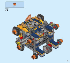 LEGO 72006 instructions page 43 – build guide
