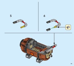 LEGO 72033 instructions page 73 – build guide