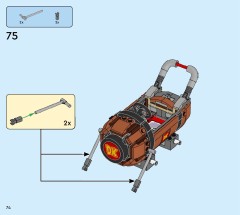 LEGO 72033 instructions page 74 – build guide